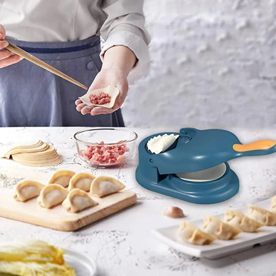 4in1 Puri,Gujiya,Momo& Modak Maker(Assorted Colour)