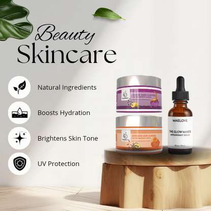 Vitamin C Serum 1 Pack + Day and Night Glow Cream ( Combo ) 2 Pack one is Day cream and second one is Night cream🔥🔥 FOR FIRST 100 CUSTOMERS ONLY
