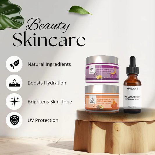 Vitamin C Serum 1 Pack + Day and Night Glow Cream ( Combo ) 2 Pack one is Day cream and second one is Night cream🔥🔥 FOR FIRST 100 CUSTOMERS ONLY